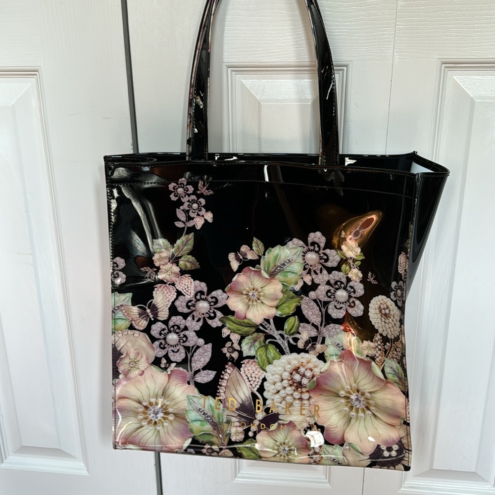 Ted Baker London PVC Floral Tote Bag